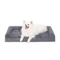 29" Orthopedic Dog Bed for Medium Dogs with Waterproof Washable Cover and Memory Foam
